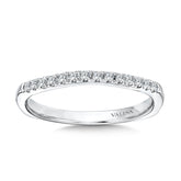 Straight Diamond Wedding Band